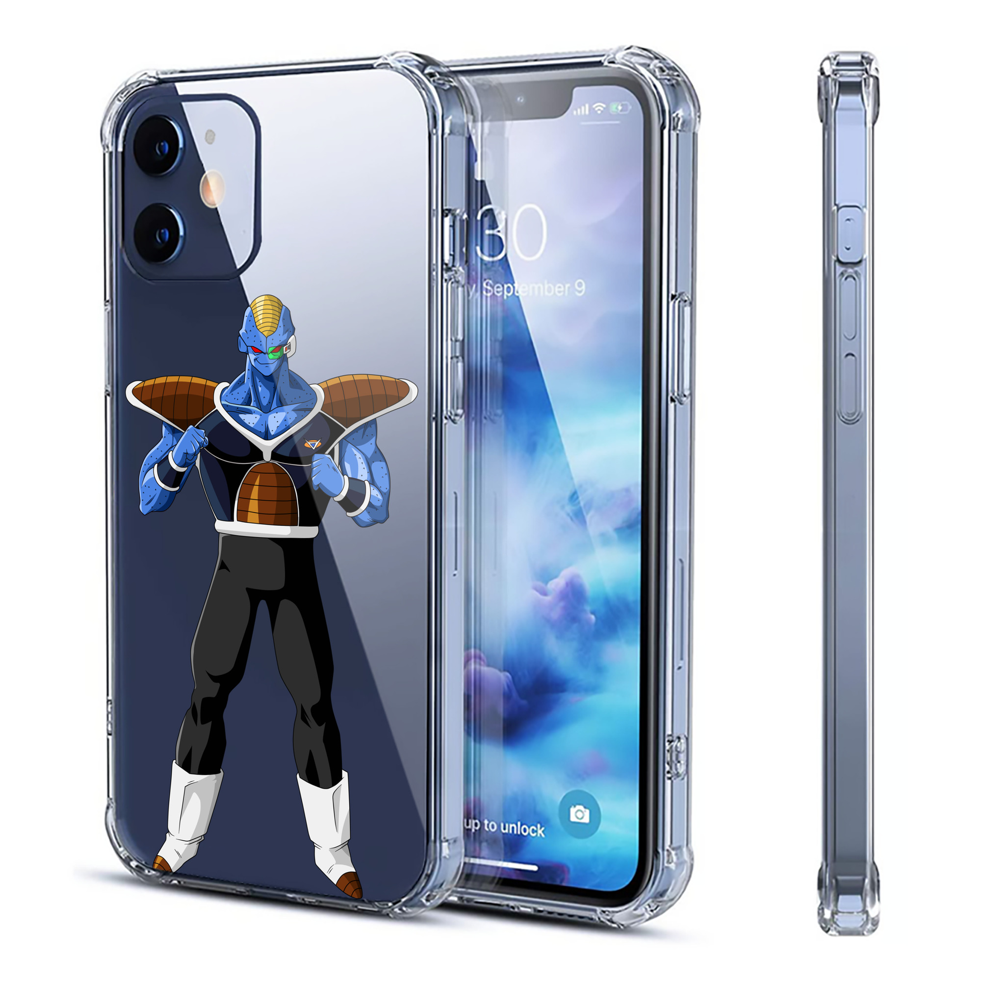 （画像用） ドラゴンボール DRAGON BALL 【iPhone 12シリーズ対応】透明スマホケース（クリアソフトケース）